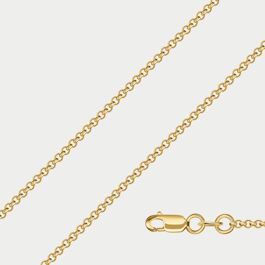 

Цепочка из золота 50 см GOLD CENTER НЦ 15-276 0.50, Золотистый, НЦ 15-276 0.50