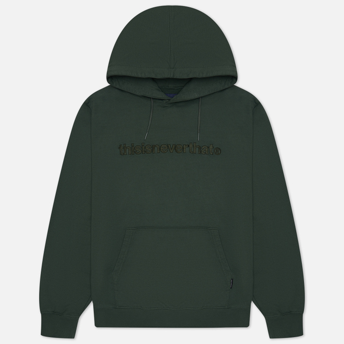 

Мужская толстовка thisisneverthat T-Logo Hoodie зелёный, Размер L, T-Logo Hoodie