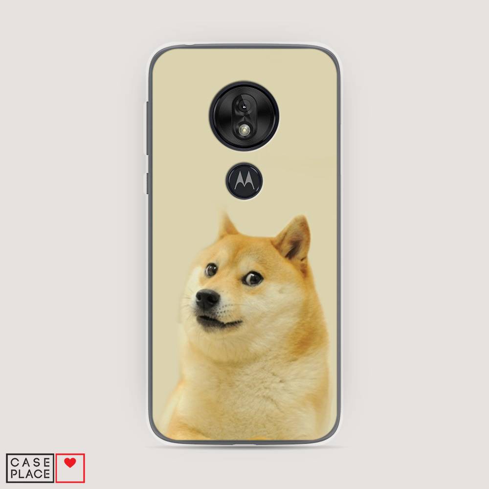 

Чехол Awog на Motorola Moto G7 Play / Моторола Мото G7 Плэй "Собака подозревака", Разноцветный, 241250-9