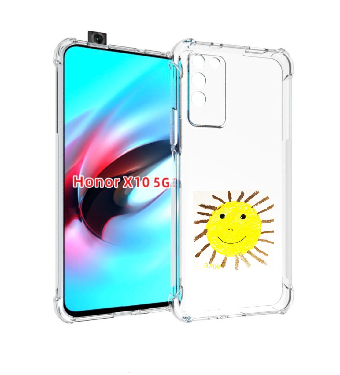 

Чехол MyPads Улыбнись, дурак! Morgenshtern для Honor X10, Прозрачный, Tocco