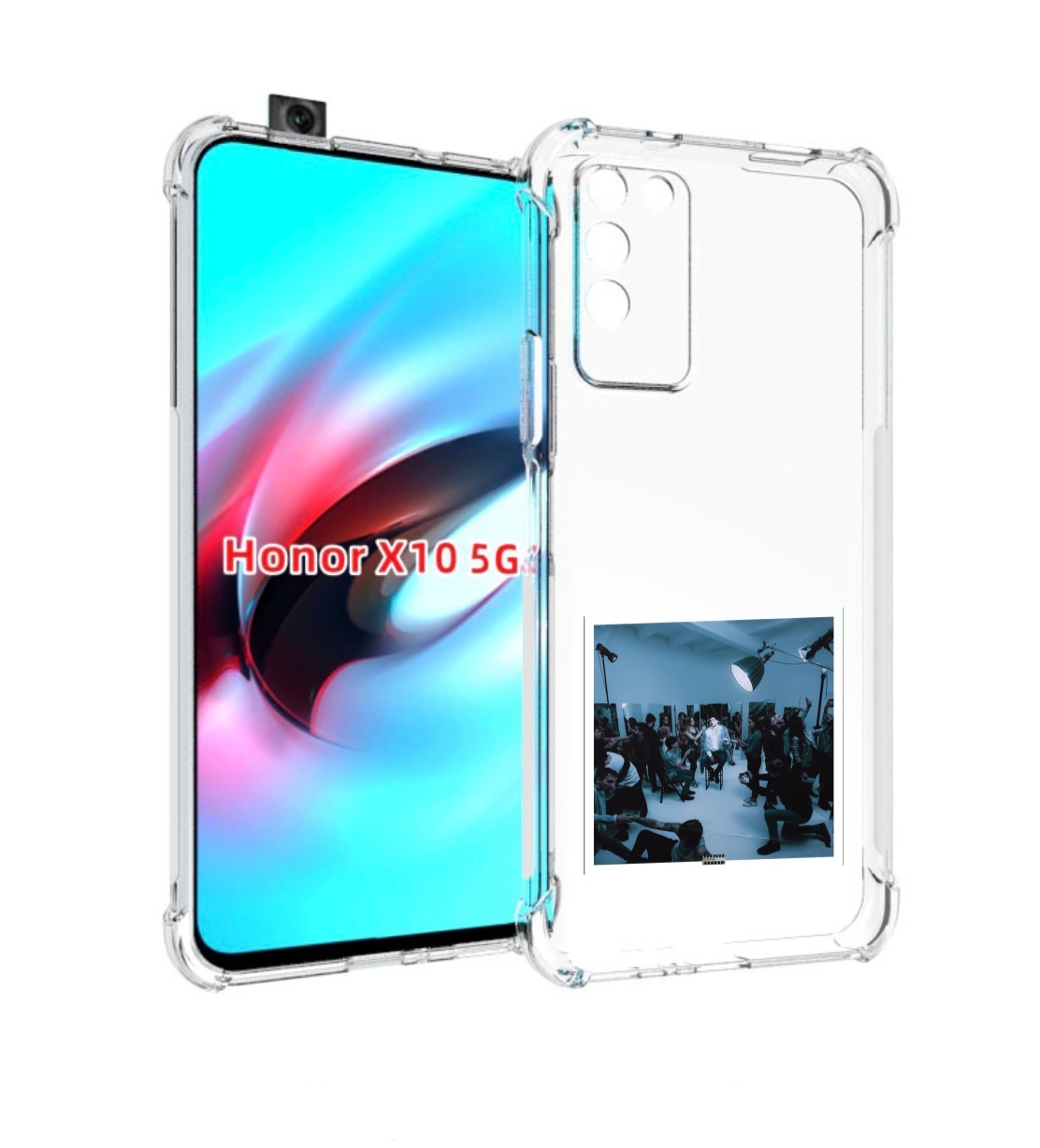 

Чехол MyPads Уроборос Скриптонит для Honor X10, Прозрачный, Tocco