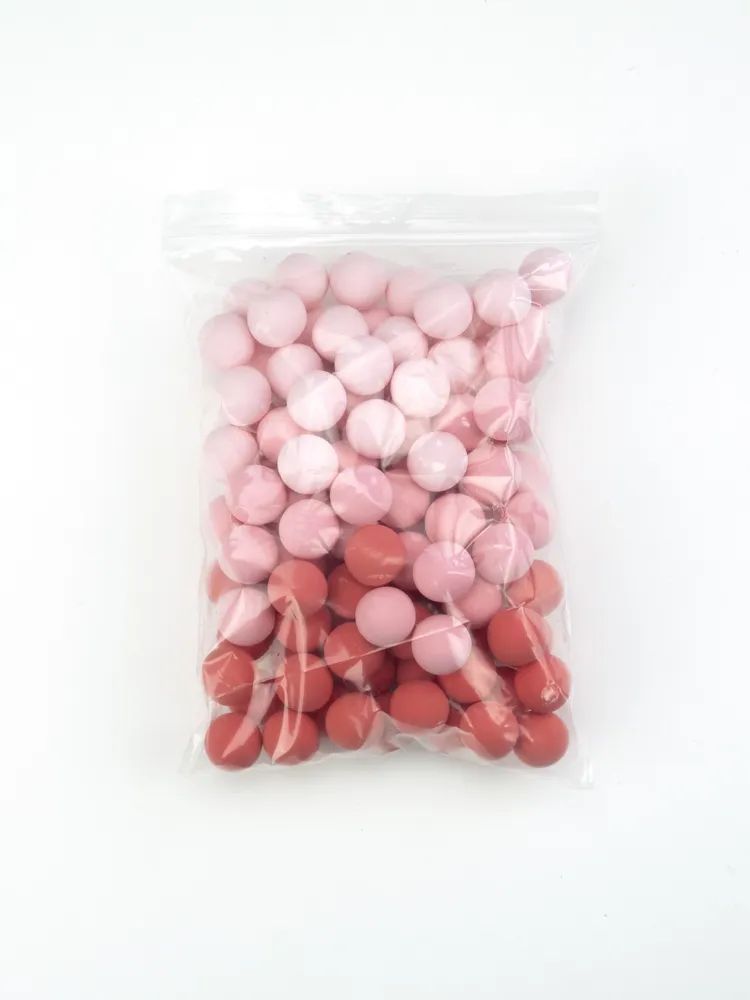 Декоративные шарики красные набор из 105 шт. #ЛАКШЕРИ PHC-SPH-004