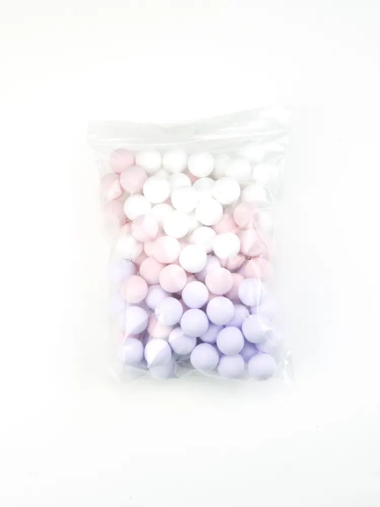 Декоративные шарики сиреневые набор из 105 шт. #ЛАКШЕРИ PHC-SPH-006