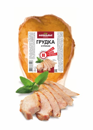 

Грудка куриная Фамильные колбасы копчено-вареная