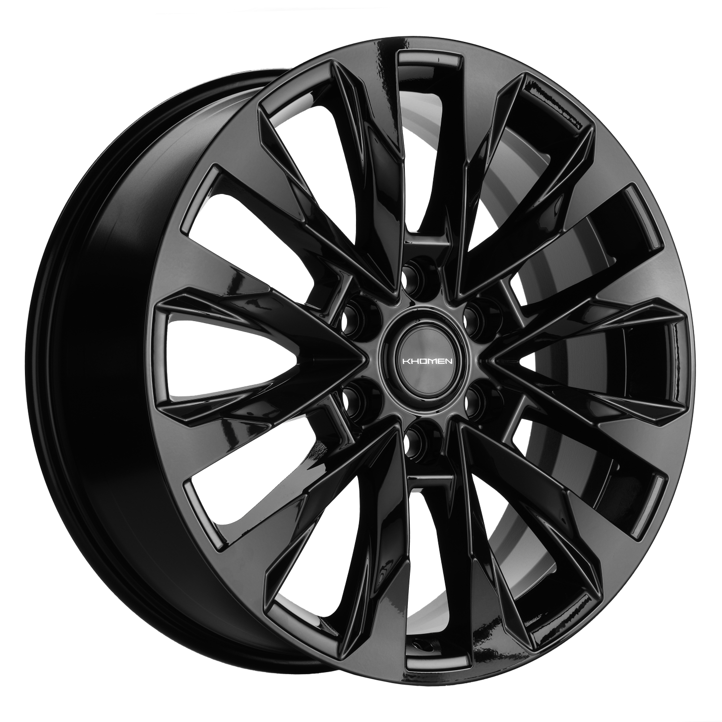 

Диск Khomen Wheels KHW2010 8х20 6x139,7 ET36 d100,1 BLACK 1шт, KHW2010