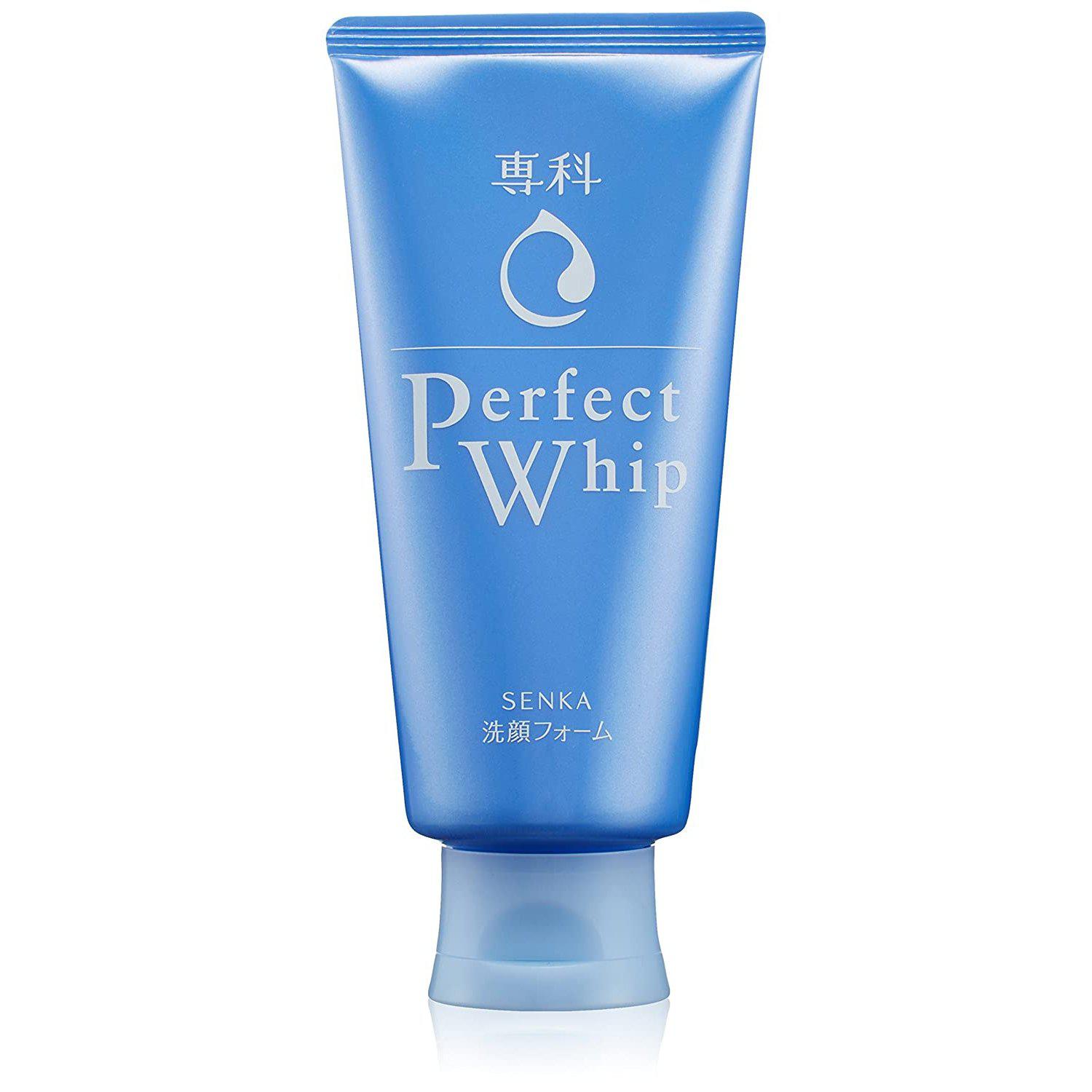 Пенка для умывания с гиалуроновой кислотой и протеинами шелка Shiseido Senka Perfect Whip
