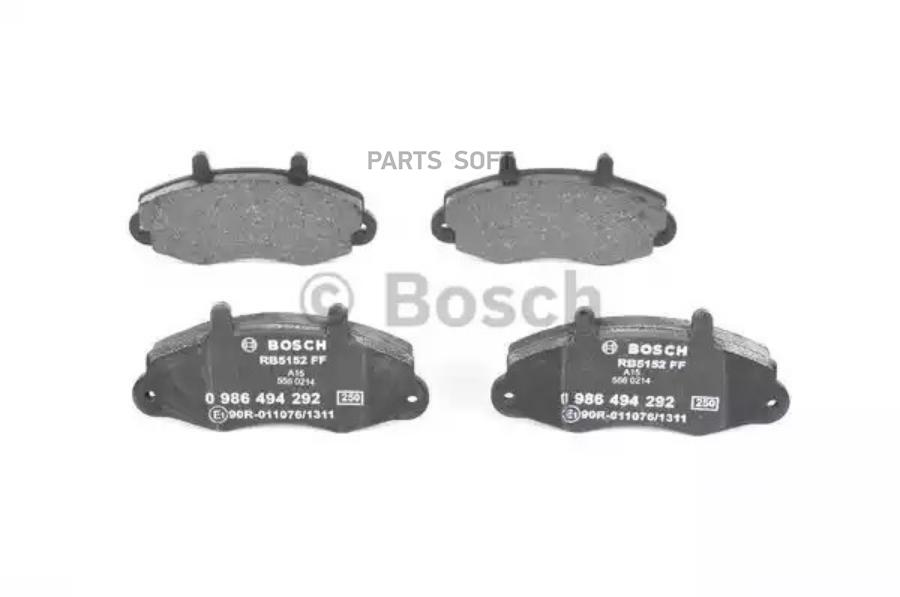 

Тормозные колодки Bosch 0986494292