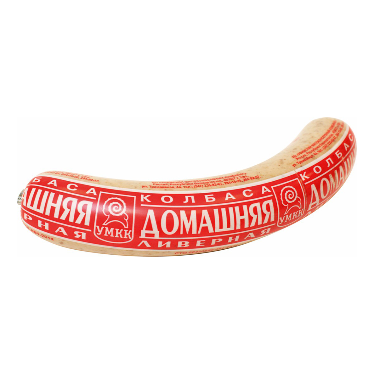 

Колбаса УМКК ливерная домашняя -1 кг