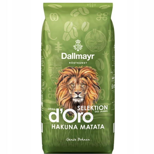 Кофе в зернах Dallmayr Crema d'Oro Selektion Des Jahres hakuna Matata 1 кг