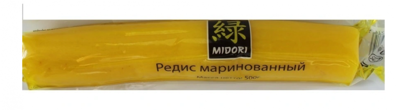 Редис дайкон маринованный Midori 500 гр