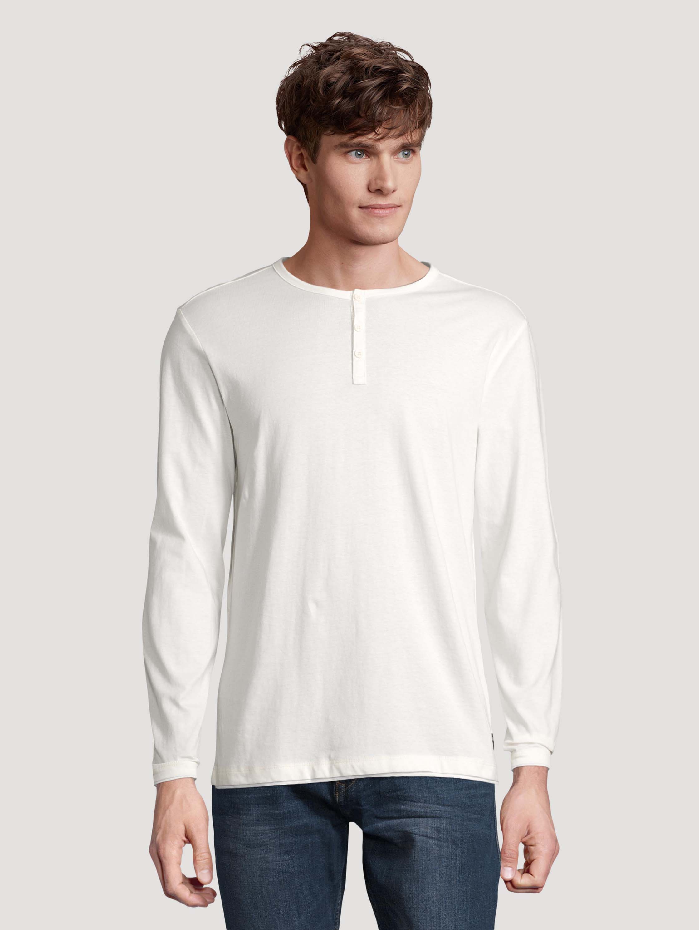

Лонгслив мужской TOM TAILOR 1029710 белый XXL, 1029710