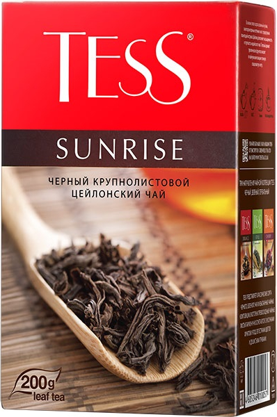 

Чай чёрный Tess Sunrise (Санрайз) 200 г