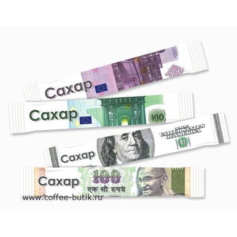 

Порционный сахар Валюты Мира коробка 10 кг -2000 шт. х 5 гр. белый
