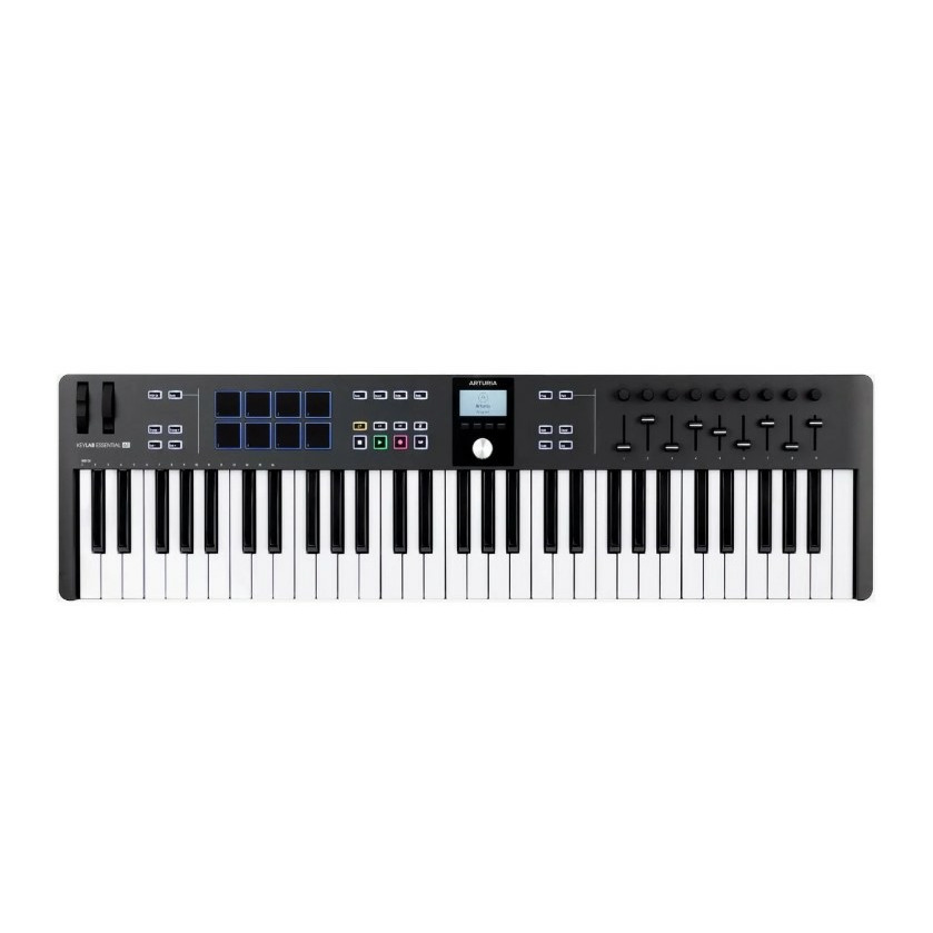 Миди клавиатура Arturia KeyLab Essential 61 MK3 Black