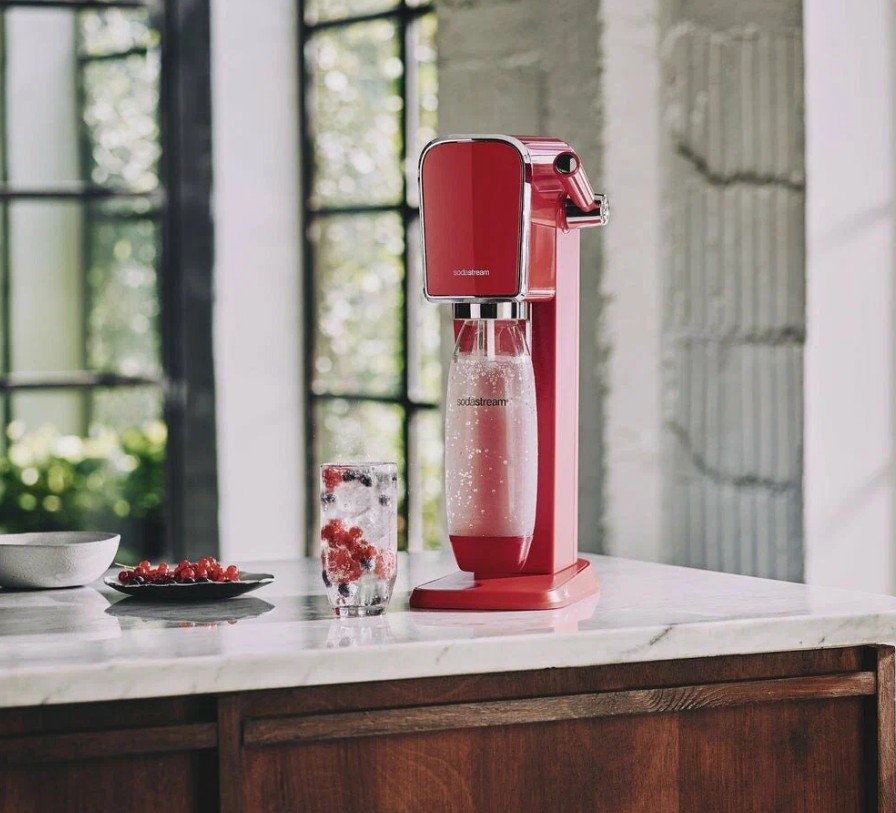 Сифон для газирования Sodastream Mandarin Red красный