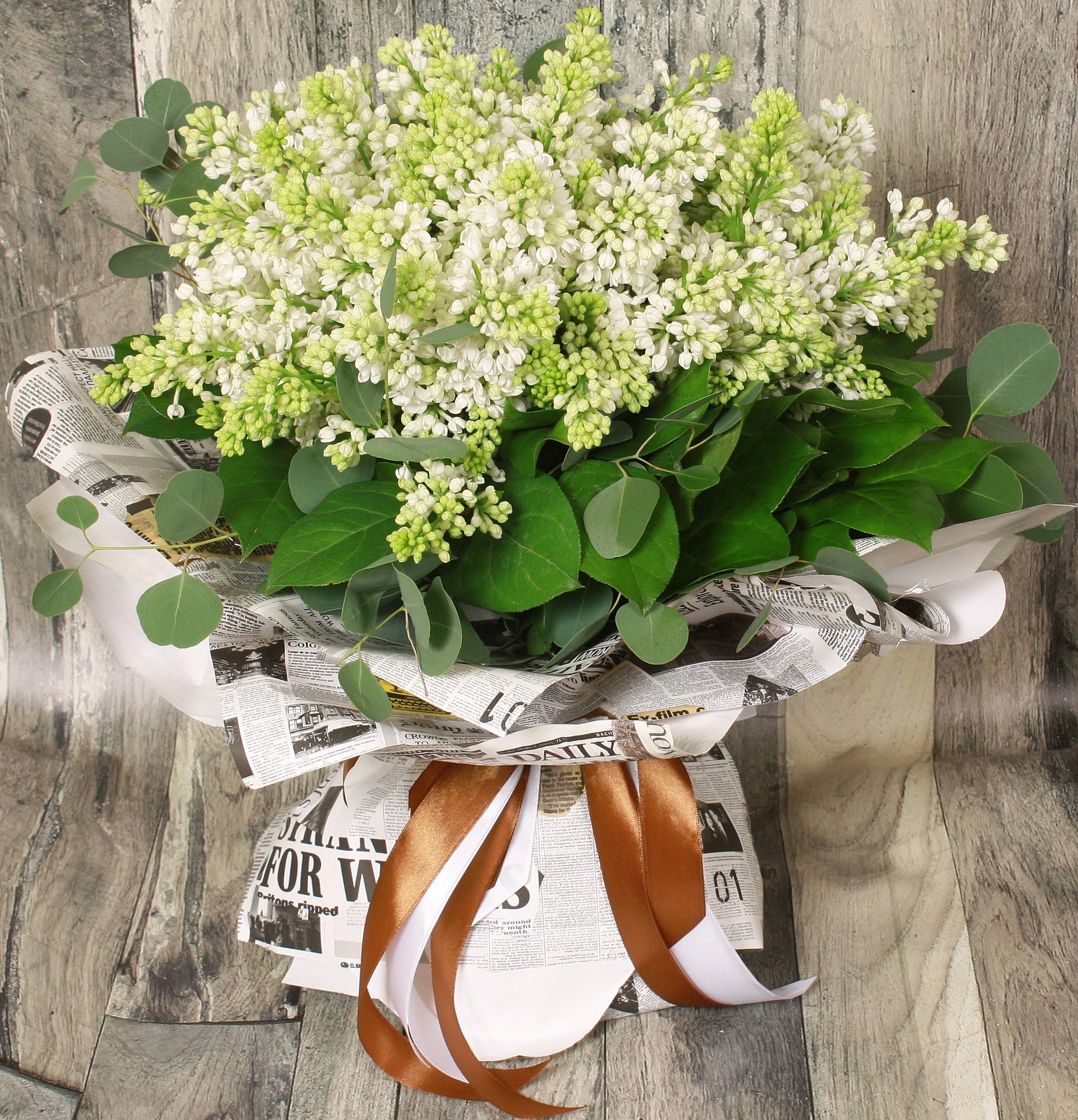 

Букет сирени 9 шт Sfloristic "Танго вдвоем" , 37 см