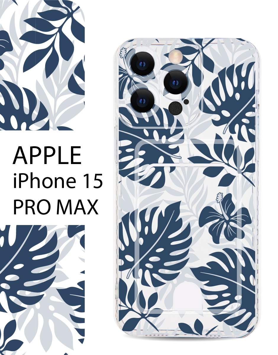 Чехол Casing-Soft Apple iPhone 15 Pro Max для Apple iPhone 15 Pro Max Листья