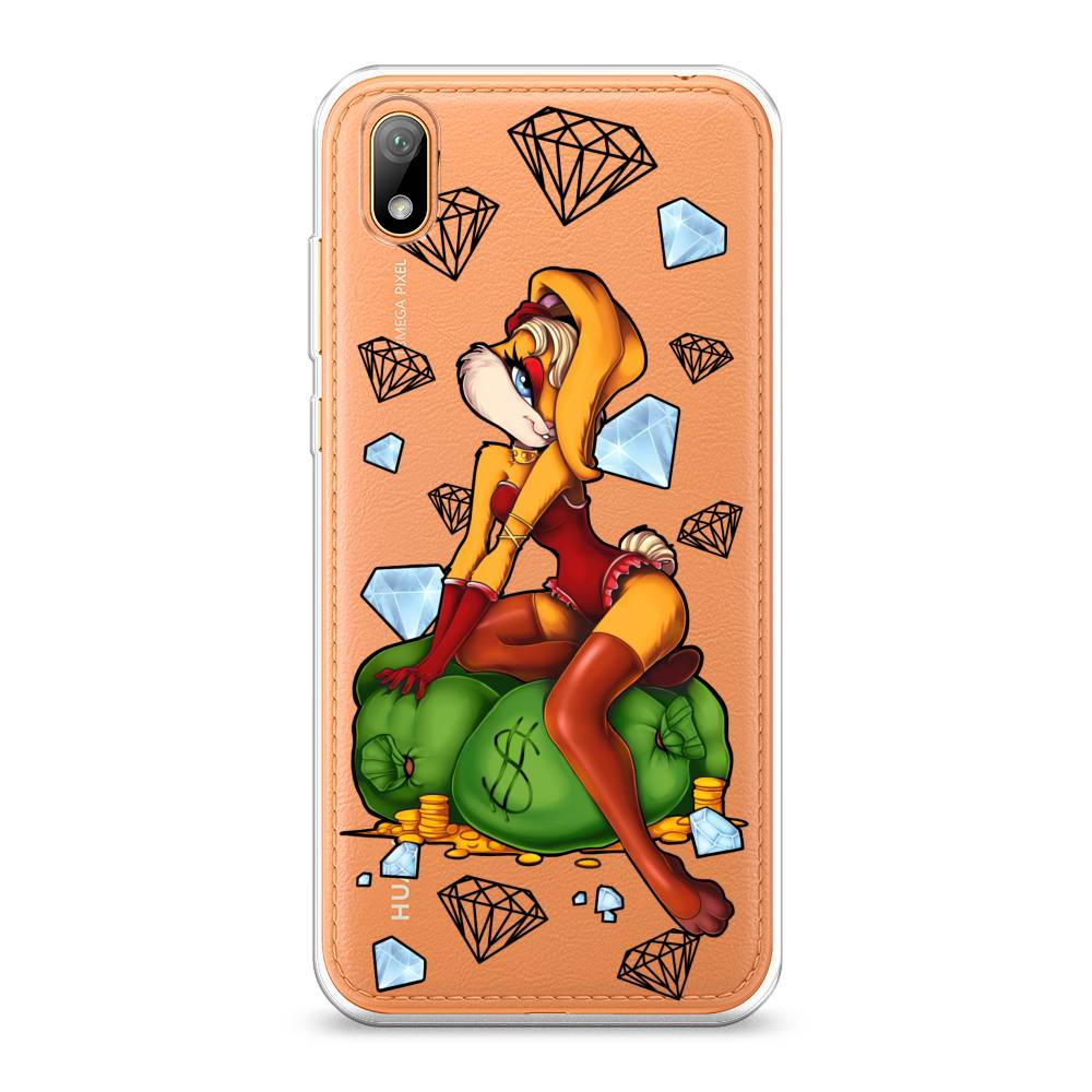 

Чехол на Huawei Y5 2019/Honor 8S/8S Prime "Лола Банни с бриллиантами", Красный;оранжевый;зеленый, 69050-6