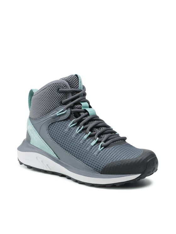 Кроссовки женские Trailstorm Mid Waterproof BL0155 Columbia серый 37,5 EU