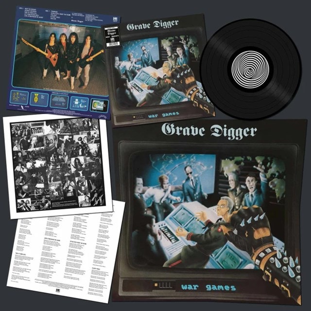 Grave Digger War Games (LP)