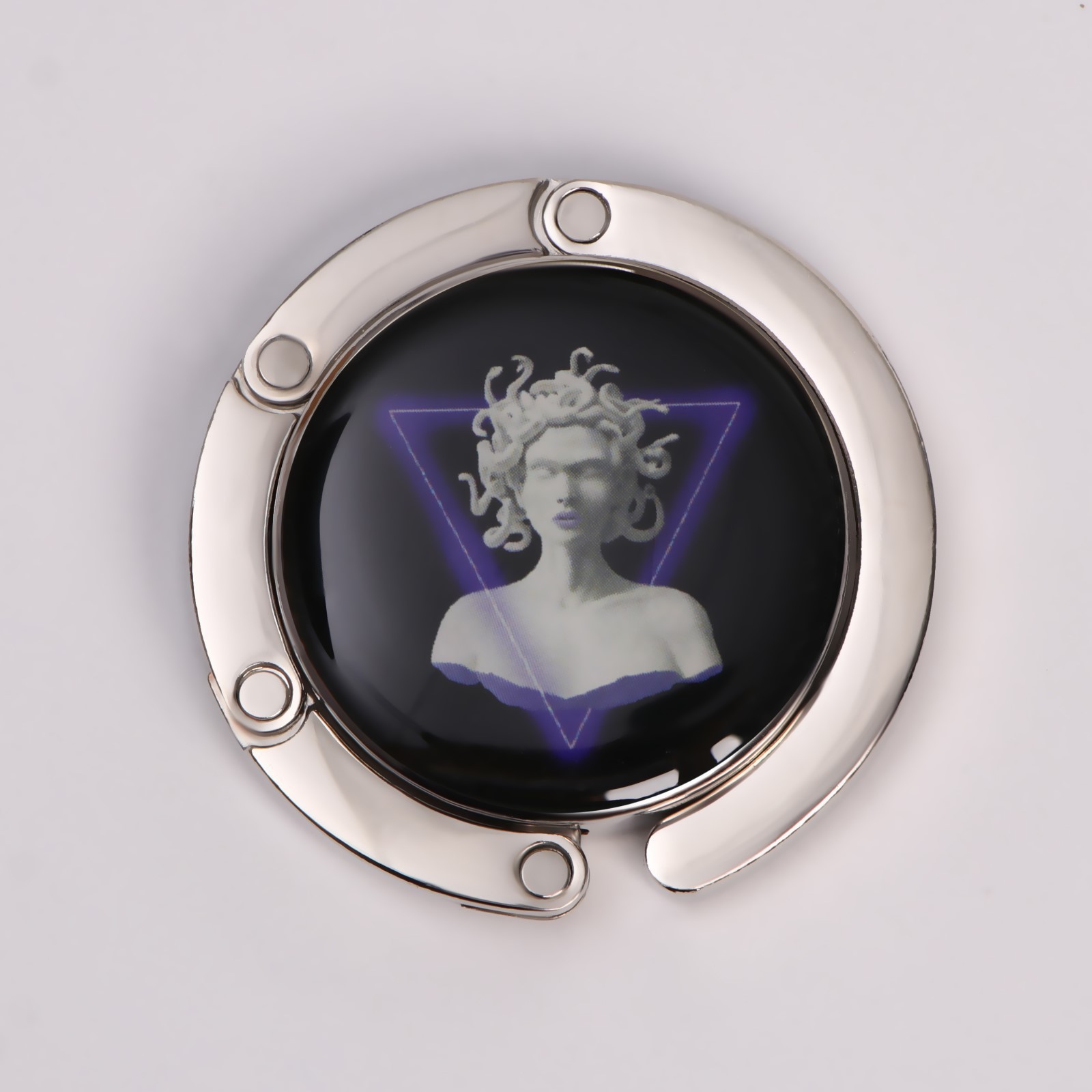 

Крючок для сумки унисекс Queen Fair П00000348, серый, черный, П00000348