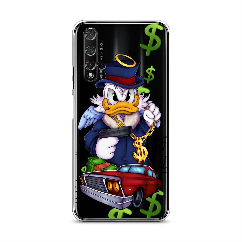 

Чехол на Honor 20/Huawei Nova 5T "Scrooge McDuck with a Gold Chain", Красный;синий;белый, 69550-6