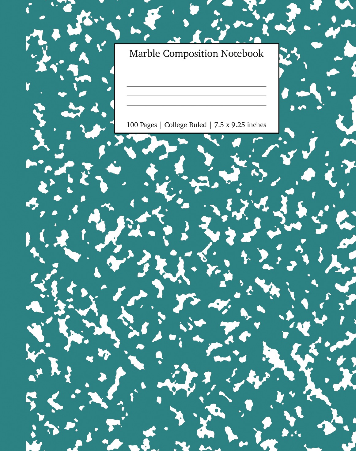 

Marble Composition Notebook College Ruled