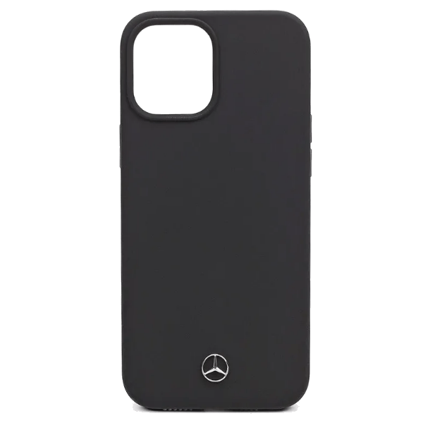 

Чехол iPhone 14 Pro Benz silicone, черный