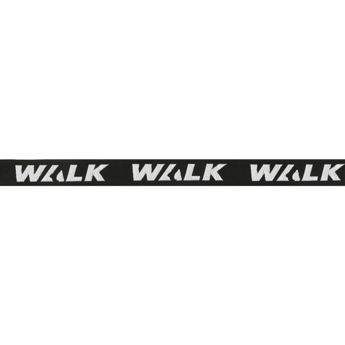 

Лента отделочная с надписью АЙРИС WALK 20мм*25м, Черный;белый