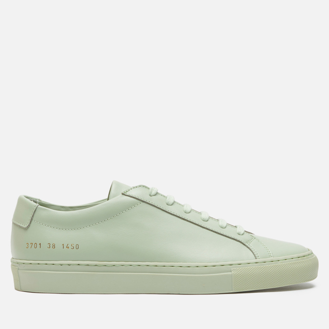 фото Кеды женские common projects original achilles low зеленые 36 eu