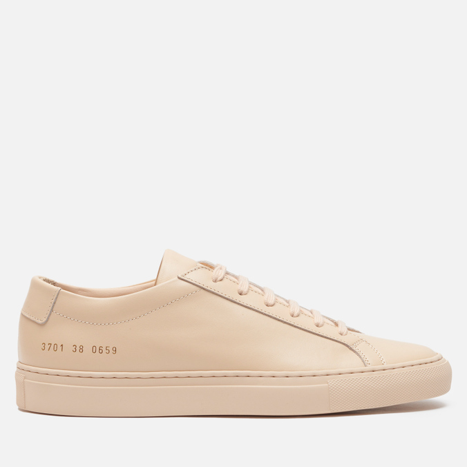 фото Кеды женские common projects original achilles low бежевые 36 eu