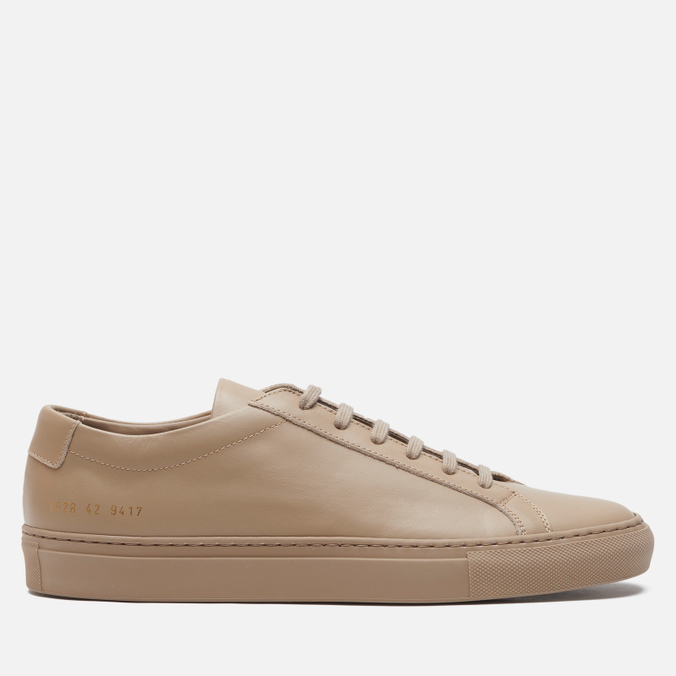 фото Кеды мужские common projects original achilles low коричневые 45 eu