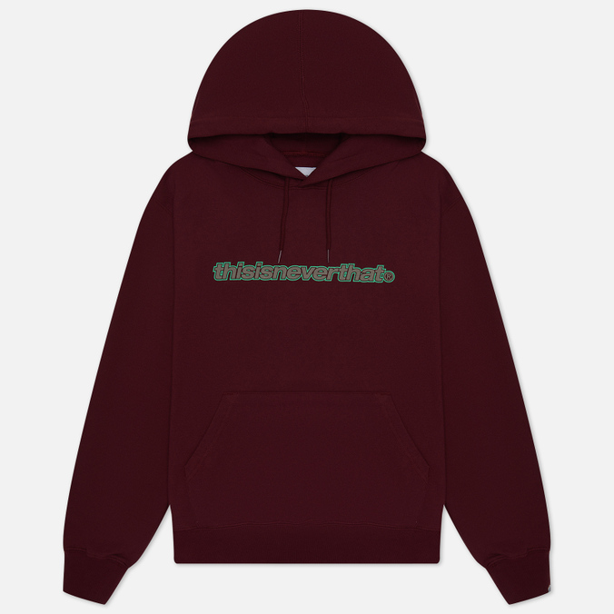 

Мужская толстовка thisisneverthat ESP-Logo Hoodie бордовый, Размер M, Красный, ESP-Logo Hoodie