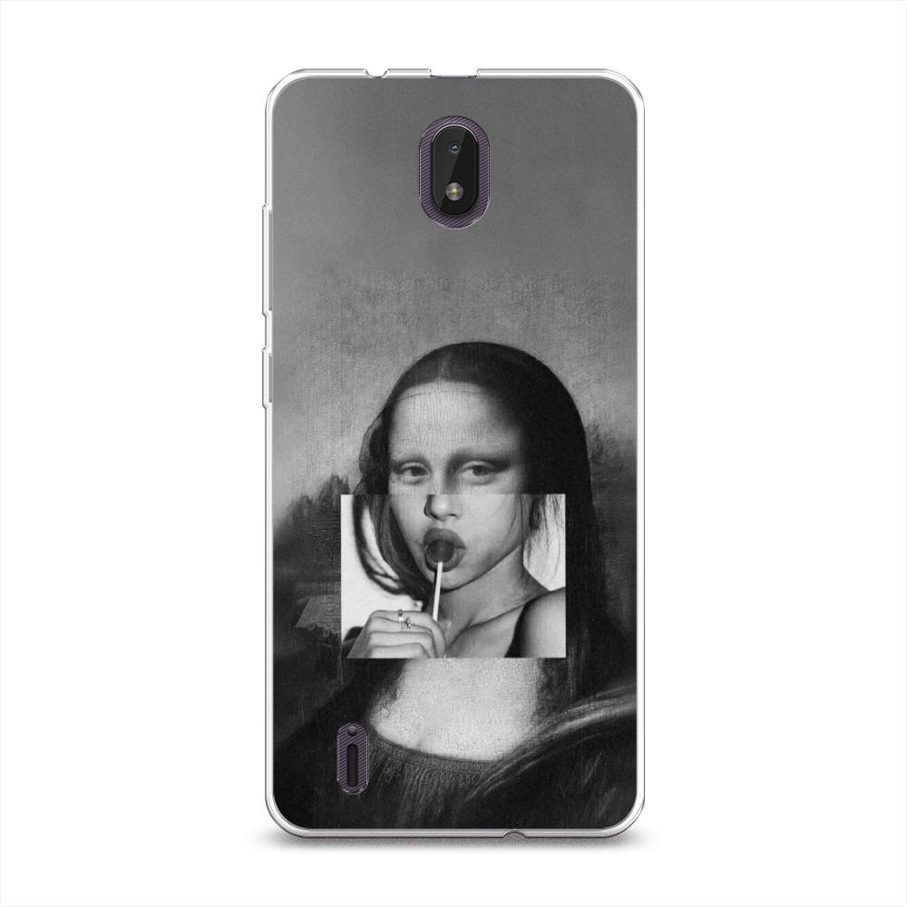 

Чехол Awog на Nokia C01 Plus / Нокиа C01 Плюс "Mona Lisa sucking lollipop", Разноцветный, 125250-9