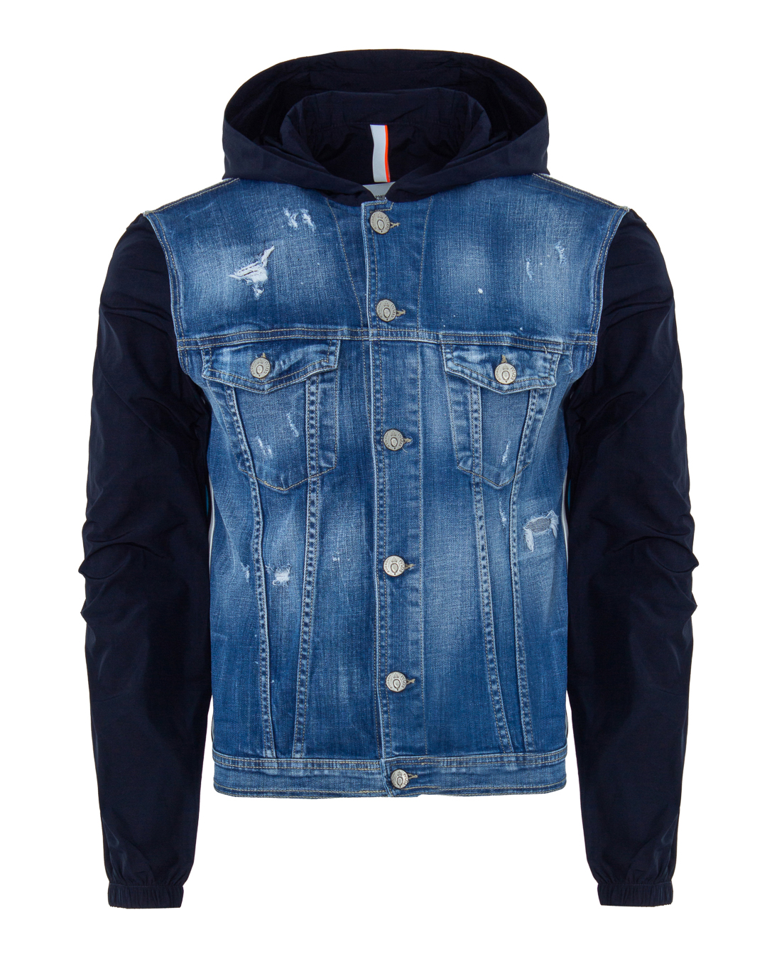 

Джинсовая куртка мужская P.M.D.S S223781 синяя L, Синий, S223781