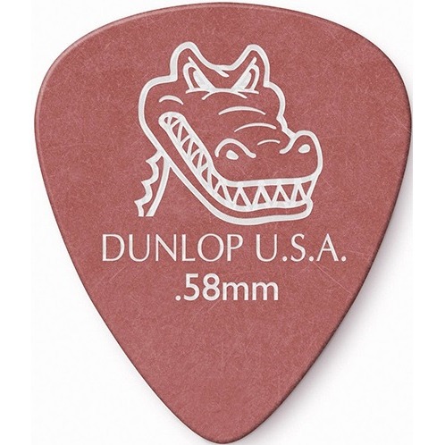 

Медиатор DUNLOP 417R.58, Розовый, 417R.58