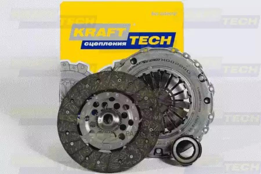 

Комплект Сцепления Vw Transporter 4 2.4/2.5 KraftTech W00220D