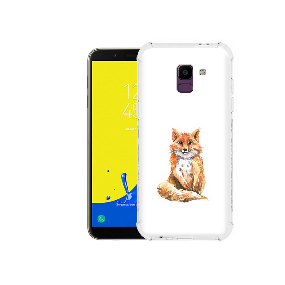 Чехол MyPads Tocco для Samsung Galaxy J6 (2018) детская лиса