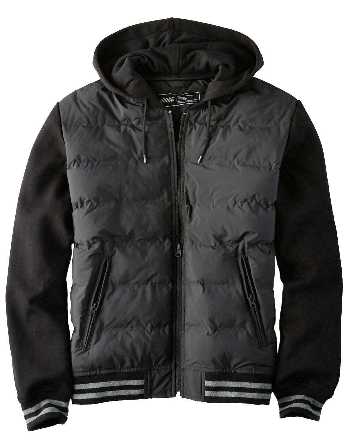 фото Куртка мужская american eagle outfitters puffer черная xl