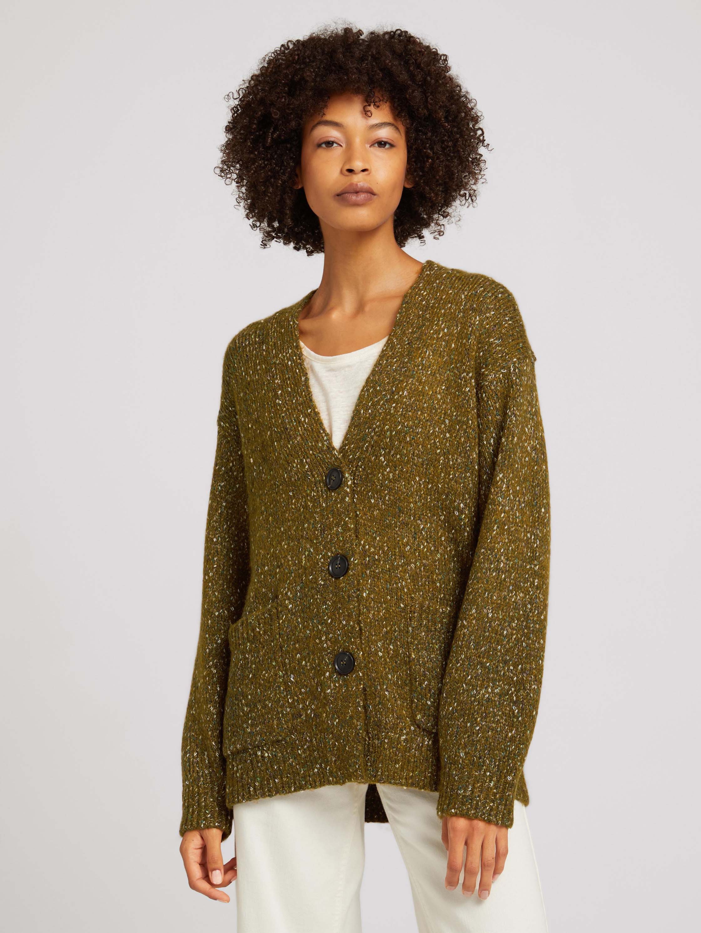 

Кардиган женский TOM TAILOR 1028979 хаки XS, 1028979
