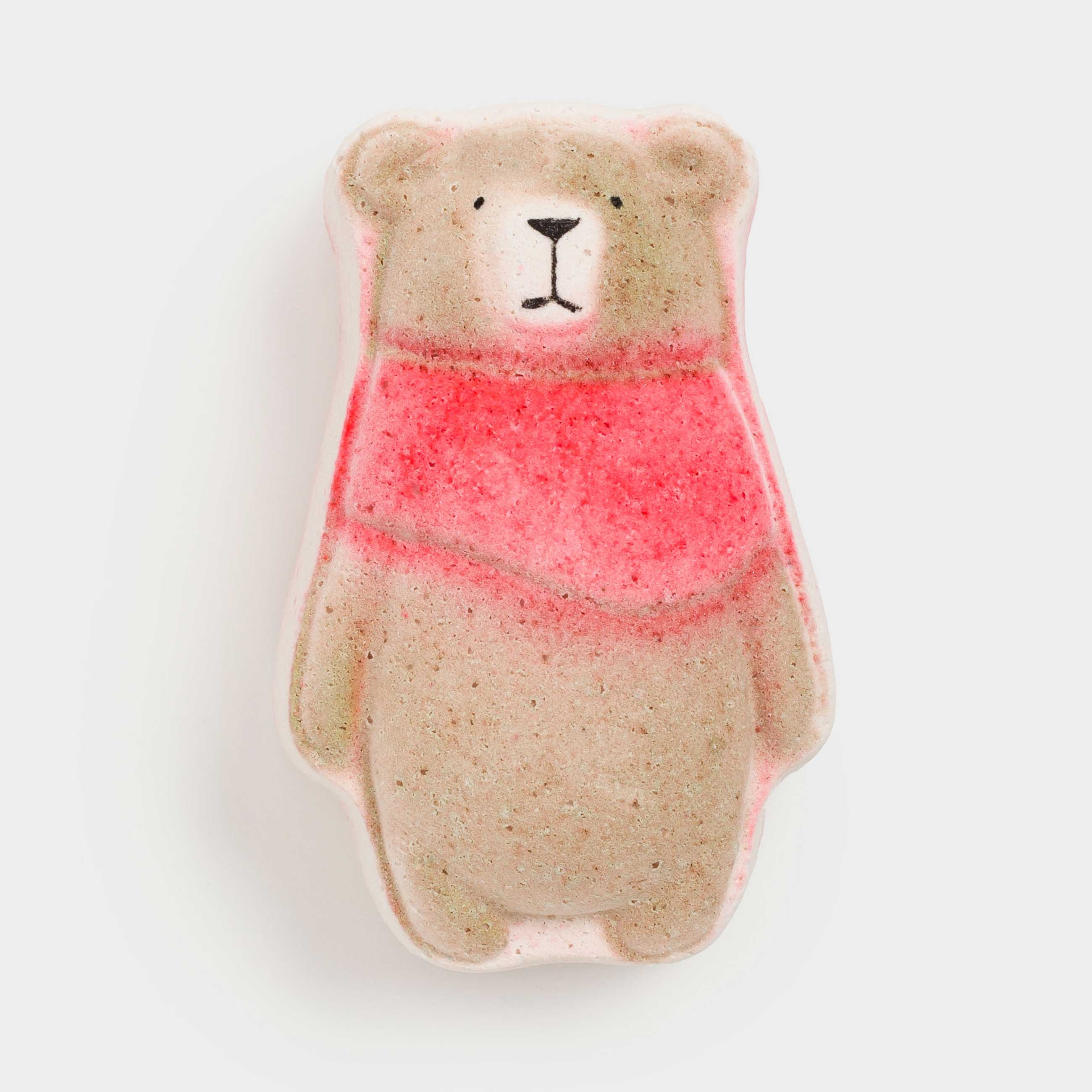 

Бомбочка для ванны Kuchenland Bear Мишка со снудом 100 г, Коричневый;зеленый