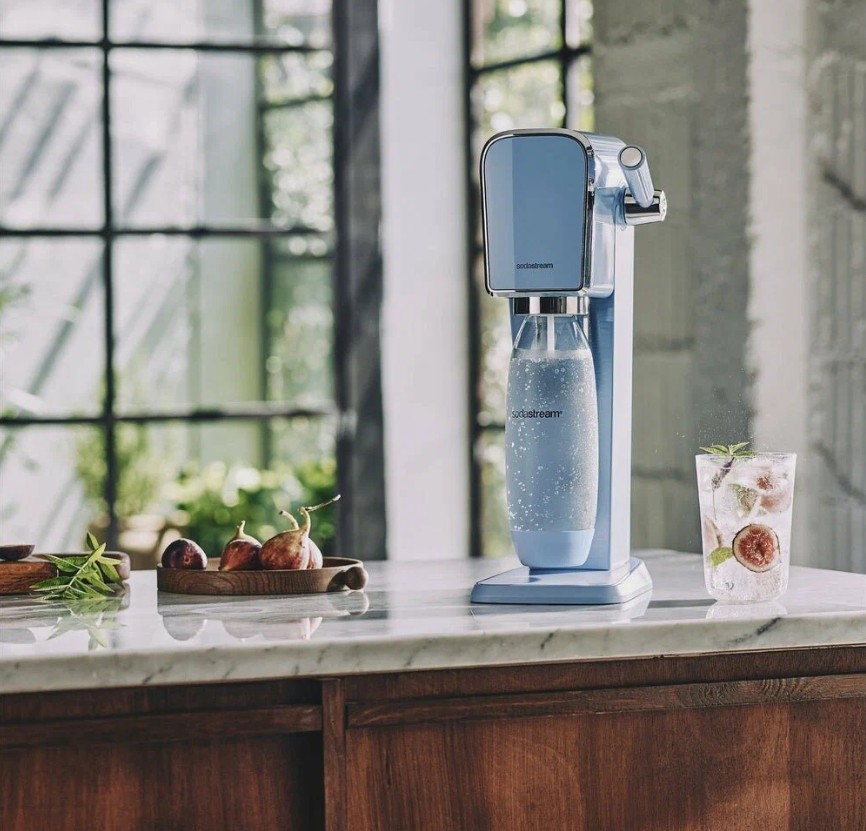 Сифон для газирования Sodastream Misty Blue голубой