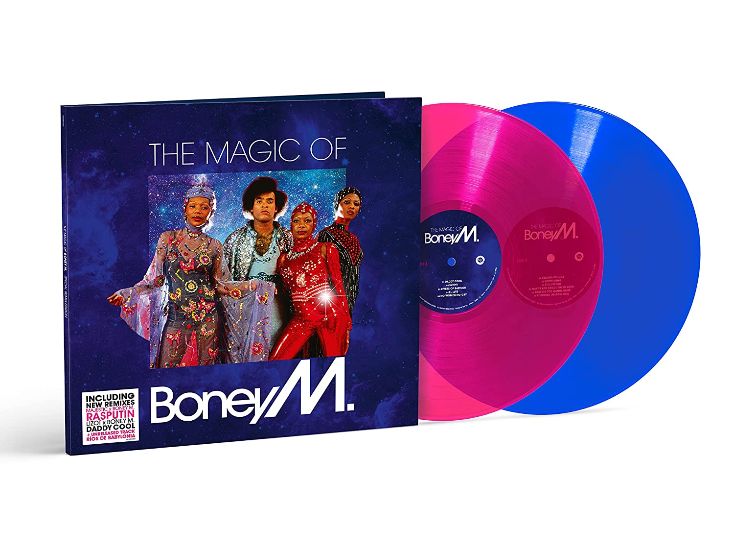 

Boney M. The Magic Of Boney M. (Magenta & Blue Transparent) (2Винил)