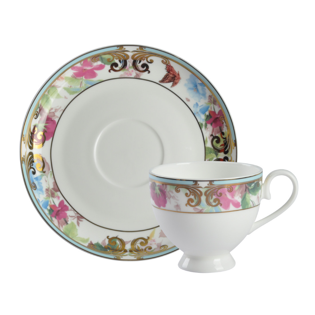 

Чайная пара Royal Aurel "Цветущий сад" арт. 225