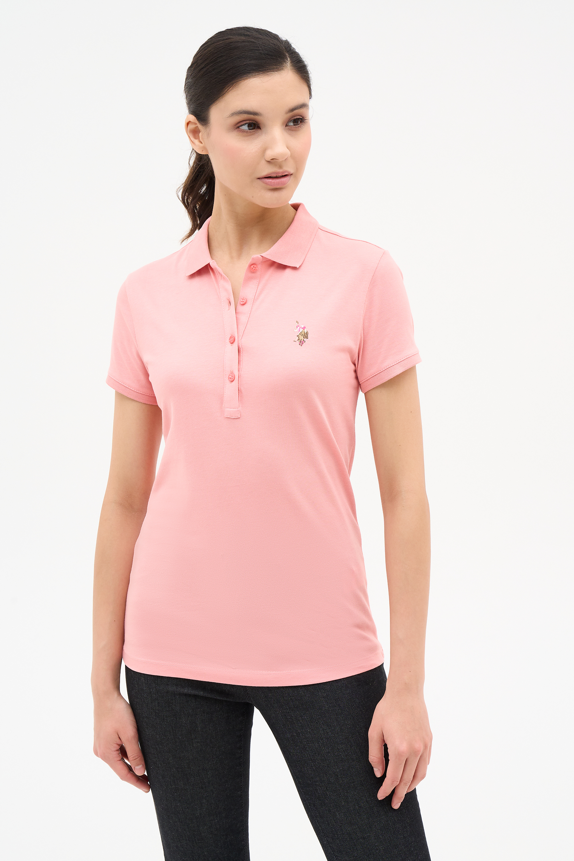 

Футболка женская U.S. POLO Assn. G082SZ0110TP0123-CLR розовая XS, Розовый, G082SZ0110TP0123-CLR