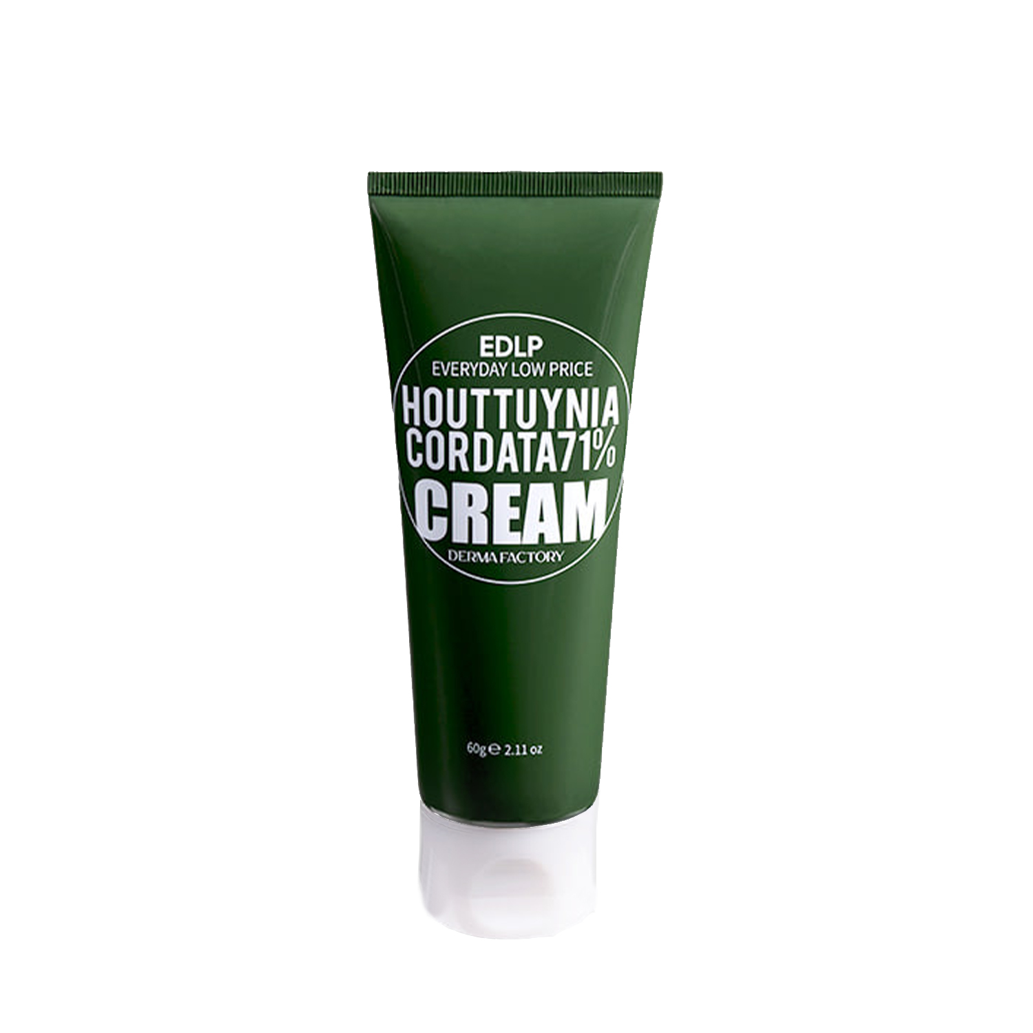 Крем-гель для лица Derma Factory с экстрактом цветка Хаютюнии Houttuynia Cordata 71% Cream