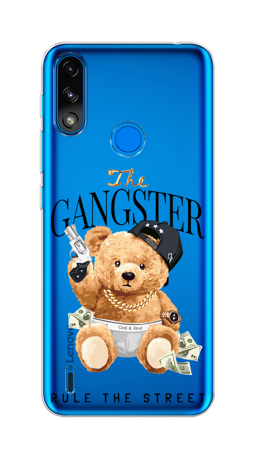 

Чехол на Lenovo K13/Motorola Moto E7 Power "The Gangster", Бежевый;серый;черный, 113050-6