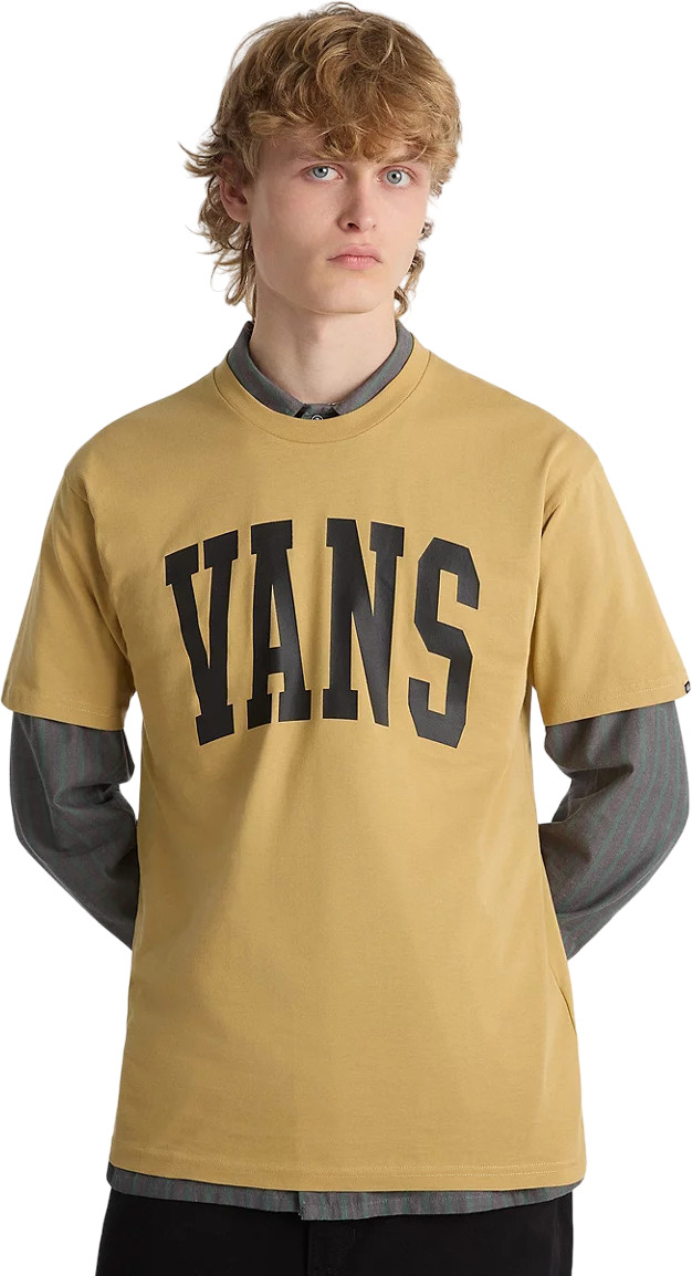 

Футболка мужская Vans VANS ARCHED SS TEE коричневая M, Коричневый, VANS ARCHED SS TEE
