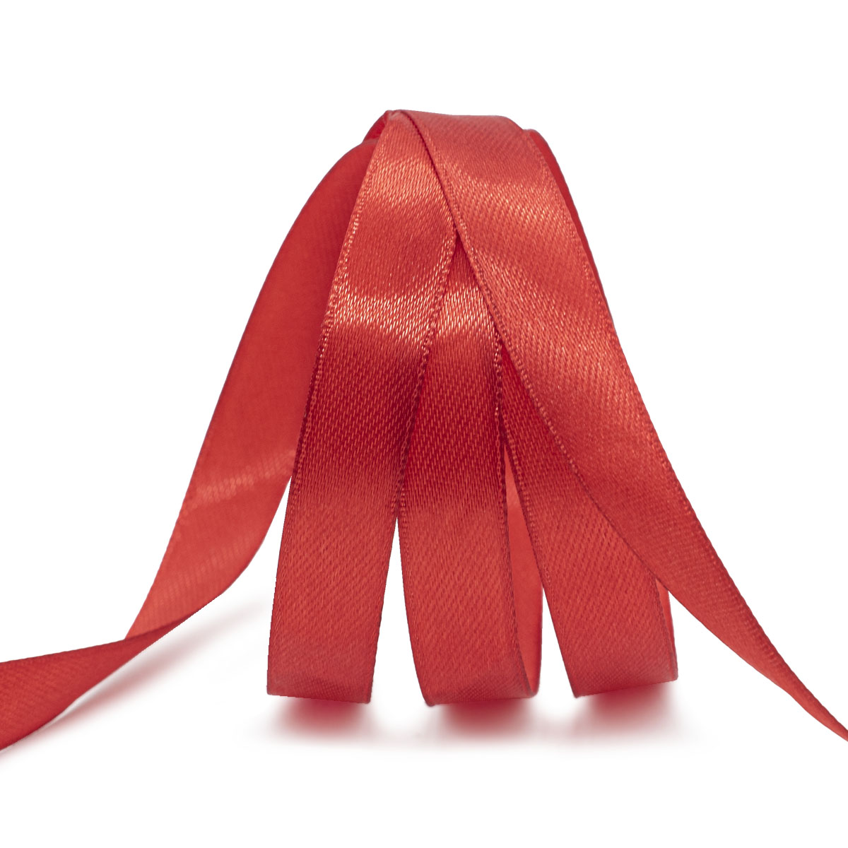 

Лента атласная АЙРИС, 1,2 см*22,86 м (аналог 411004) (026 красный)