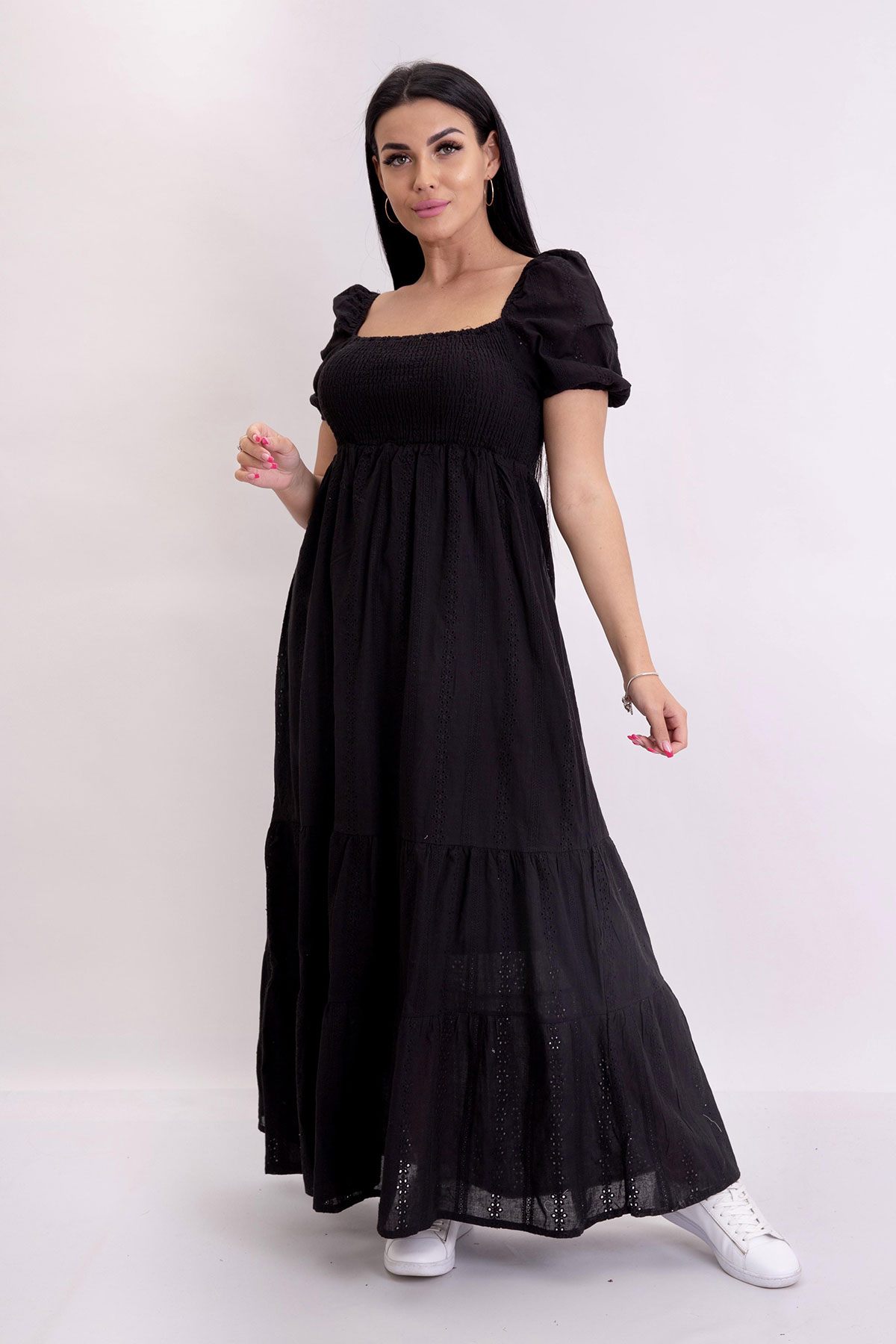 Платье женское LikaDress 18-1630 черное 44-46 RU